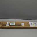 Wall Mounted Clothes Drying Rack 32", Foldable Wall Mount Laundry Rack Folding Indoor, Drying Rack Clothing Collapsible, Hidden Space Saver with Wall Template, 5 Rods, White