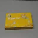 WIBIMEN Mini Ice Cube Trays, 0.55 Tiny Pebble Ice for Iced Coffee & Cocktails, Fast Chill, Easy Twist Release, Stackable with Lid & Storage Bin (2 Pack, Blue)