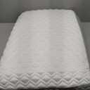 Sealy Molded Bed Pillow for Pressure Relief, Adaptive Memory Foam with Washable Knit Cover, Standard, 16x24x5.75 Inches, White, Grey