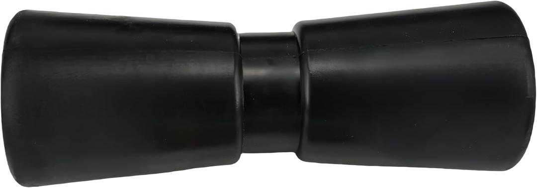 Heavy Duty Boat Trailer Roller, 4-3/5" 7-5/16" 9-1/4" 11-3/16" Rubber Boat Trailer Keel Roller Fits 5" 8" 10" 12" Wide Bracket, Black