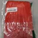 Jexila 50 Pack Red Organza Gift Bags 8X12 inch Mesh Valentines Drawstring Gift Pouch Party Favor Christmas Goody Treat Bags