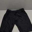 Ekouaer Men's Pajama Shorts Pj Bottoms Drawstring Casual Shorts with Pockets (Black, Large)