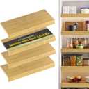 Wire Shelf Covers,30" W x 12" D,4pcs,Natural