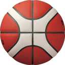 Molten BG-Series Leather Basketball, FIBA Approved - BG5000, Size 7, 2-Tone (B7G5000)