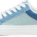 Rocket Dog Women's Cheery Sneaker, Blue Combo, 8.5,Bondi Denim Blue