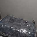 Himax Medium Dog Bed, Round Dogs Beds with Blanket Attached, Comfort Fluffy Calming Dog Bed Washable (20"/26"/35") Deep Grey