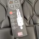 HOMEMASSA Massage-Mat, Detachable Neck Massager, Full Body Vibration Heating, Massage Pad with 10 Vibrating Motors and 9 Speed Settings for Home Office Use, Black