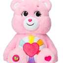 Care Bears 14" Hopeful Heart Bear Plushie - Medium Size - Pink Plush for Ages 4+  Perfect Stuffed Animal Holiday, Birthday Gift, Super Soft and Cuddly  Gift for Girls and Boys, Collectors