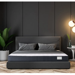 Novezza Home Bamboo 10" Inch Certified Independently & Individually Wrapped Pocketed Encased Coil Pocket Spring Hybrid Mattress/BedinaBox/CertiPURUS Certified Cooling Memory Foam, Twin