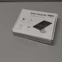 Solar Panel Charger Compatible with Ring Video Doorbell 3/3+/4, Battery Video Doorbell Plus, 13.1ft Waterproof Charging Cable, 5W Solar Panel, Adjustable Mount (1)