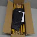 7.2FT Circle Balloon Arch Stand for Floor Round Arch Backdrop Stand for Parties Flower Balloon Arch Frame Kit Flower Gold Metal Arches Backdrop for Birthday Party Wedding Christmas Decorations