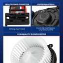 KAX Front HVAC Heater Blower Motor for Mercedes-Benz E350 2010-2016,GLK350 2011-2015,C250 C350 2012-2015,C300 2012-2014,E400 2013-2017,E550 2010-2013,E250 2014-2016,SL400,SL450,AMG - Replaces# 700277