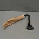 Right Practice Hand for Acrylic Nails With Holder, Mannequin Hand for Nails Practice, Flexible Bendable Fake Hand Manicure Nail Practice Hand