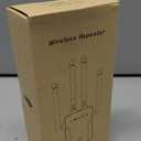 WiFi Extender Signal Booster for Home: Internet Repeater Long Range Covers Up to 45+ Devices and 8470 Sq.ft for Apartment Basement Office House (White, XL)