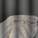 NEWCOSPLAY Super Soft King Blanket Ivory Premium Silky Flannel Fleece 3D Ribbed Jacquard Lightweight Bed Blanket All Season Use (Ivory Ribbed, King(90"x110"))