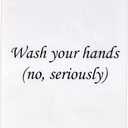 Gift Boutique 100 Funny Bathroom Guest Napkins Disposable Paper Pack Wash Your Hands No Seriously Dinner Hand Napkin for Powder Room Wedding Holiday Anniversary Bridal Shower Party Decorative Towel