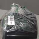 Riakrum 4 Pcs Heated Snow Melting Mats Outdoor, 10 x 30 in Winter Anti-Slip Heated Rubber Mat for Walkways Decks and Sidewalks, Electric Snow and Ice Melting Pads Connection with 9.84 ft Power Cord