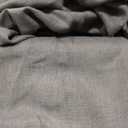 Dark Gray Curtains for Living Room Back Tab Modern Farmhouse Semi Sheer Gray Curtains 84 inches Long 2 Panels Set Muted Neutral Window Curtain for Dining Room Bedroom 52x84