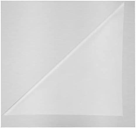 6061 T651 Aluminum Sheet Metal 12" x 12" x 0.04"(1mm) Flat Plain Thin Aluminum Sheet Plate Covered with Protective Film, Heat Treatable Rectangle Aluminum Metal Plate for Crafting, Industrial