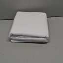 Nestl White Duvet Cover Queen Size - Soft Double Brushed Queen Duvet Cover Set, 3 Piece, with Button Closure, 1 Duvet Cover 90x90 inches and 2 Pillow Shams