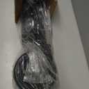 8" Spoke Wheel Trailer Jack, 10" Vertical Movement, 1500 lbs, for RV, Boat, Trailer and More, Black
