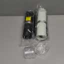 Home Hero Electric Salt and Pepper Grinder Set - Automatic Salt and Pepper Grinder Set Rechargeable. Electronic Salt and Pepper Shakers with LED Light, Electric Pepper Grinder & Salt Grinder, Set of 2 (White & Black)