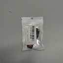 Key Fob Case Shell Fit For Mercedes Benz Keyless Entry Smart Remote Control Car Key Fob Cover Replacement Casing with Uncut Blade Blank (Black)