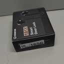 IRONZON Fingerprint Door Handle for Bedrooms - 191Y 4-in-1 Fingerprint Door Lock with Keypad and App Control, Smart Knob for Bedroom with Key, Keyless Entry Door Handle - Black