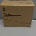 AT&T Cordless Phone 2 Handsets, with LCD Display, Lighted Keypad, Caller ID/Call Waiting, DECT 6.0 Full-Duplex Handset Speakerphone, ECO Mode, Voicemail Indication, Quiet Mode, Intercom: EL1101-2