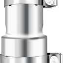 MorningRo 2 Pcs 2.5 to 3 Inch Exhaust Adapter Reducer Kit with Clamps, Stainless Steel, ID 2.5" to Od 3" Universal Exhaust Pipe Connector for Car, Truck, Suv