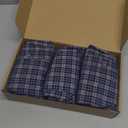 TIICHOO Washable Bowel Incontinence Underwear for Men Leakproof 100ml Absorbency Boxers Shorts Pack of 3,XXL