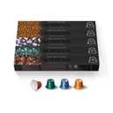 Nespresso Capsules Original Line, Morning Lungo Blends Variety Pack, Mild to Medium to Dark Roast Coffee, 50-Count Coffee Pods (EXP 03/31/26)