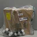 imprsv 4FT Colorful Marquee Numbers,18 Colors with Remote, Light Up Numbers 5 for 15th 50th Birthday Decorations Anniversary Party Decor, Pre-Cut Foam Board Kit, Mosaic Sign for Balloon