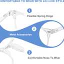 Distance Glasses for Women & Men, Near Sighted Myopia Driving Eyeglasses, Nearsighted See Far Vision Glass