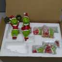 The Grinch Stocking Holders Set Of 4 Mantle Fireplace Decor Xmas
