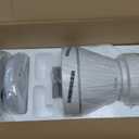 TCL 52" White Flush Mount Ceiling Fan with Light & Remote