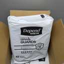 Depend Guards Incontinence Pads for Men, Overnight Absorbency, 84 Count