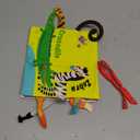 beiens Baby Books Toys, Touch and Feel Crinkle Cloth Book for Infant Baby 0-3-6-12-18 Months, Early Development Interactive Stroller Soft Toys, Newborn Gifts for Boys Girls