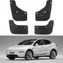 Mud Flaps for 2025 2026 Tesla Model Y Juniper Accessories No-Drill Hidden Mount, All-Weather Splash Guards