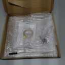 Cupcake Stand with Lights, 4 Tier Cupcake Holder, Light Up Cupcake Stand for 24 Cupcakes, Dessert Table Display Set for Weddings, Christmas, Birthday Parties (Yellow Light)