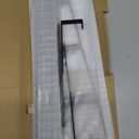 Over The Door Towel Rack,Towel Rack with Hooks for Door Hanging, Door Towel Bar, Over Door Towel Racks for Bathroom (Black)