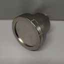 MyHalos Filtered Shower Head for Hard Water Filter - High Pressure, Removes Chlorine - Shower Head Filter for Hard Water Softener Showerhead, Easy Install, For Hair & Skin, Filtering (Brushed Metal)