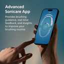 Philips Sonicare DiamondClean Smart 9500 Electric Toothbrush - Sonic Toothbrush with App, Pressure Sensor, 15 Brushing Settings, Replacement Reminder, USB Charging Travel Case, White, Model HX9923/01