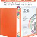 Fulmoon 48 Pack 3 Ring Plastic Binders 1 Inch Bulk with 2 Pockets, Flexible Binder Loose Leaf Hardcover, Fit 12" x 10" US Letter Size Paper, for School Office Home, 6 Colors(Vibrant)