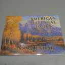 National Park Calendar 2026 Monthly Wall Calender 12 Month National Parks Gifts Pointillist Art Style | American Made In The USA