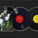XINWENLI Double Vinyl Record Display Frame, Double LP Vinyl Record Frame, 33.9"L x 18.9"W
