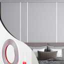 20Ft Peel and Stick Trim, Width 0.25" Waterproof Molding for Walls Edges, Borders, Window Frames, Backsplash Tiles, Flexible and Self Adhesive Trim, White