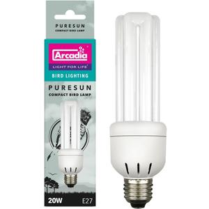 Arcadia Puresun Replacement Compact Bird Lamp-20 Watt