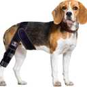 Dog Knee Brace for Torn ACL Hind Leg - Adjustable Dog Leg Brace for Back Leg and Front Leg Support, Knee Brace for Dogs, Promotes Stability and Recovery, Extra Small (XS)
