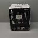 Proctor Silex FrontFill Drip Coffee Maker, Digital & Programmable, 12 Cup Glass Carafe, Black and Silver (43685PS)